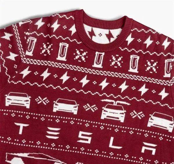 特斯拉出圣诞毛衣了,一分钟售罄