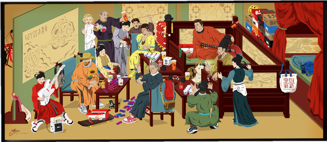 喜茶童趣演绎《阿甘正传》等经典名场面，有内味儿了！